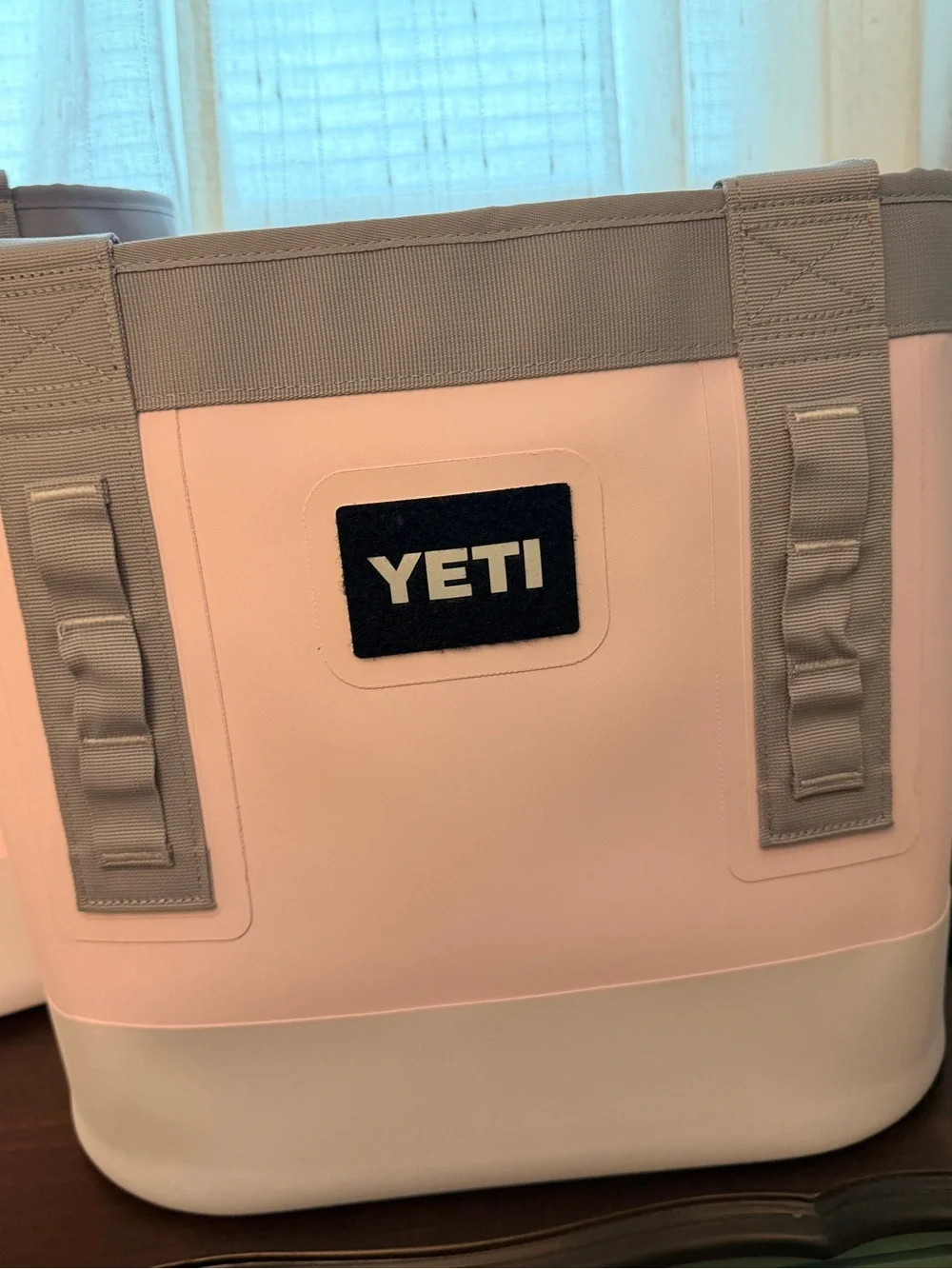 Yeti Camino Carryall Tote Set in Cherri Blossom Pink and Gray
